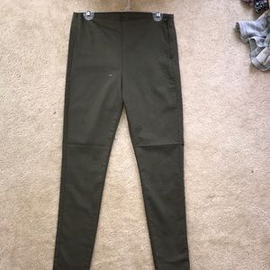 Dark green h&m pants